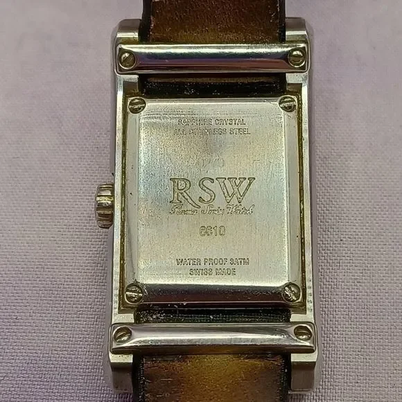 Rama Swiss Watch (RSW) 6610 sapphire crystal watch -RARE- Working - New battery